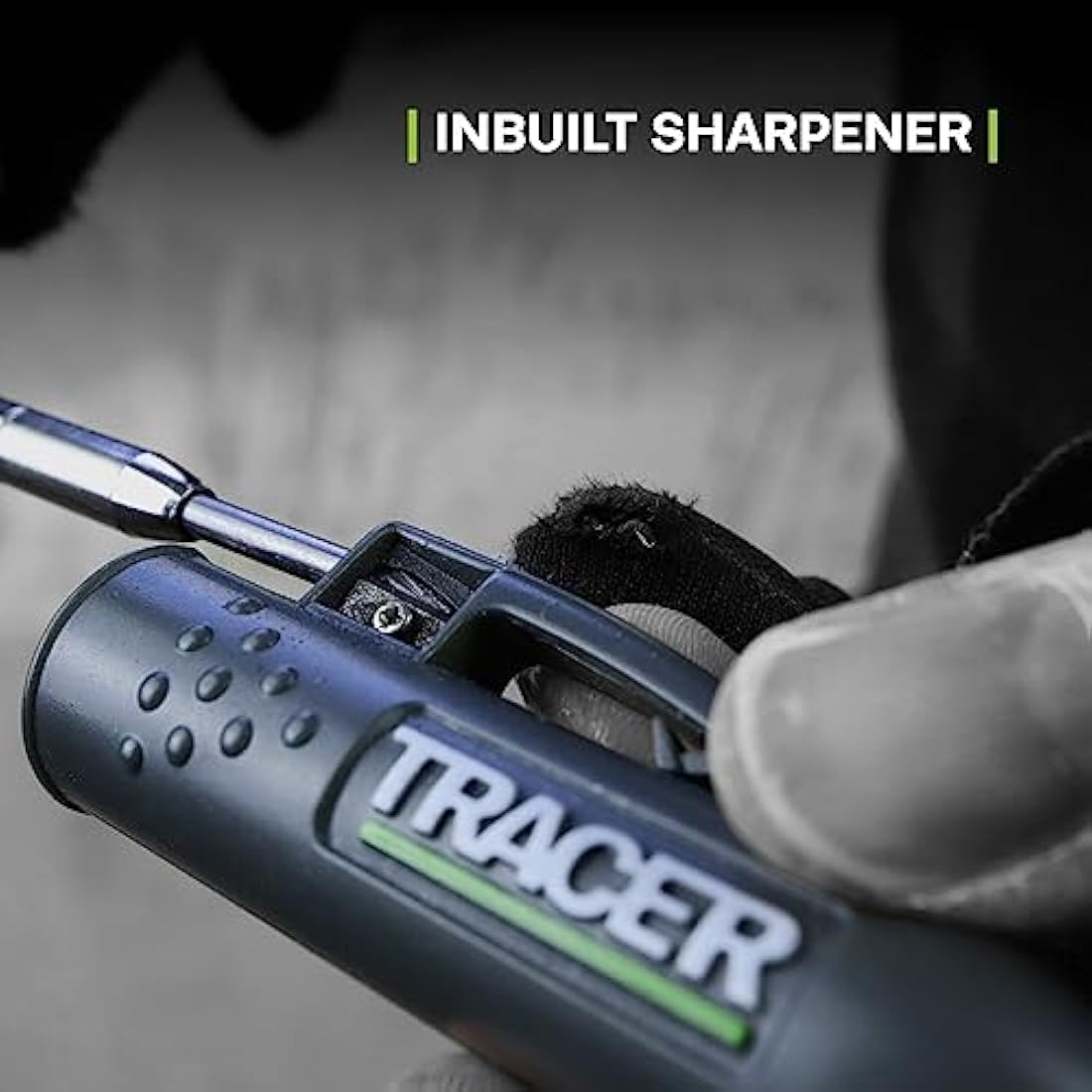 Tracer Deep Hole Construction Pencil Kit with 6 Leads and Site Holster