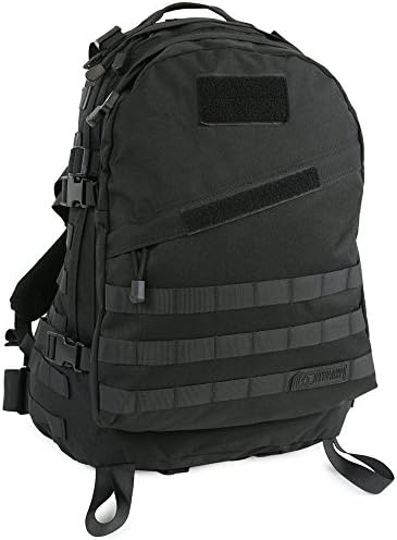 Highland Tactical Men's Stealth Heavy Duty Tactical Backpack | One Size