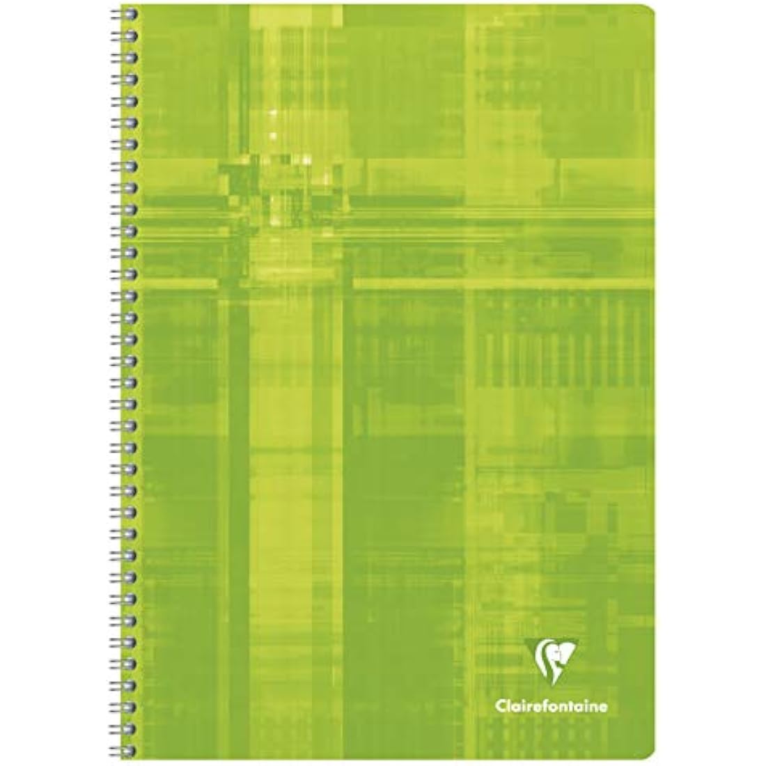 Clairefontaine Lot de 10 Cahiers à Spirale A4 – Petits Carreaux 90g