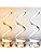ELINKUME LED Desk Lamp – Dimmable Wave Touch Bedside Light in Retro Gold