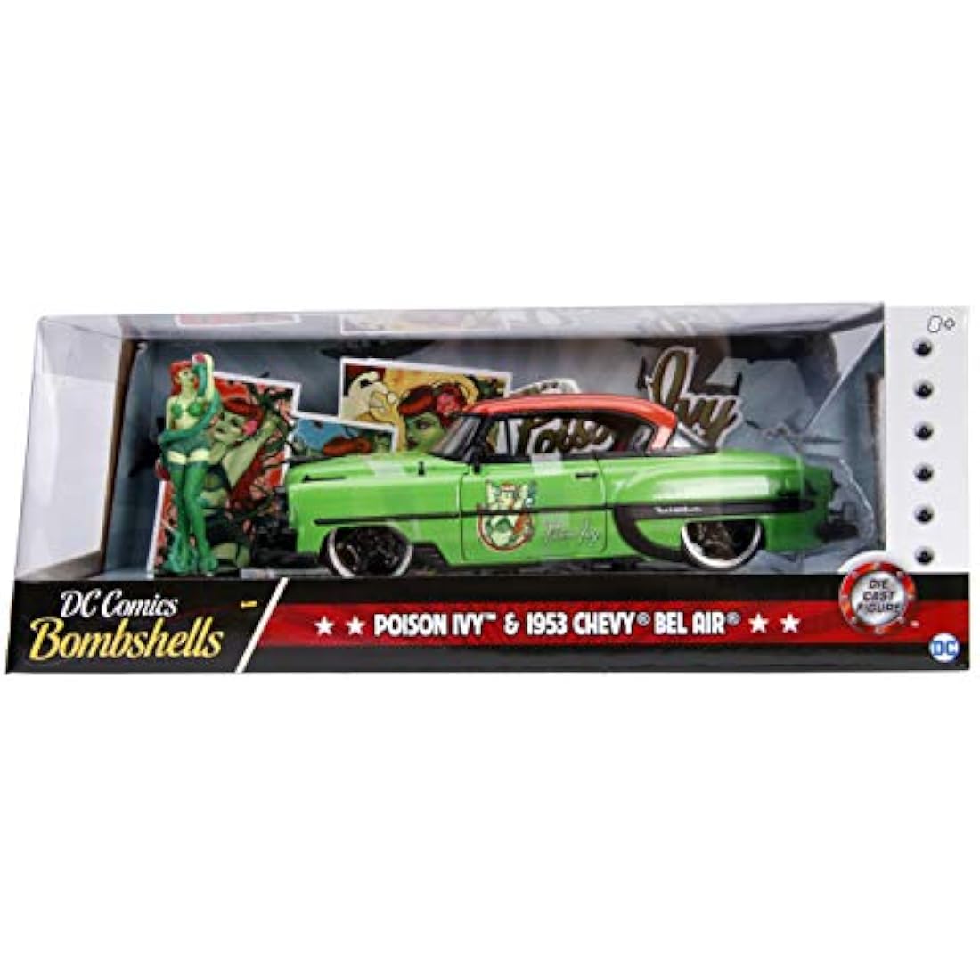 Jada 1:24 1953 Chevy Bel Air Hard Top Diecast Model Car - Collectible