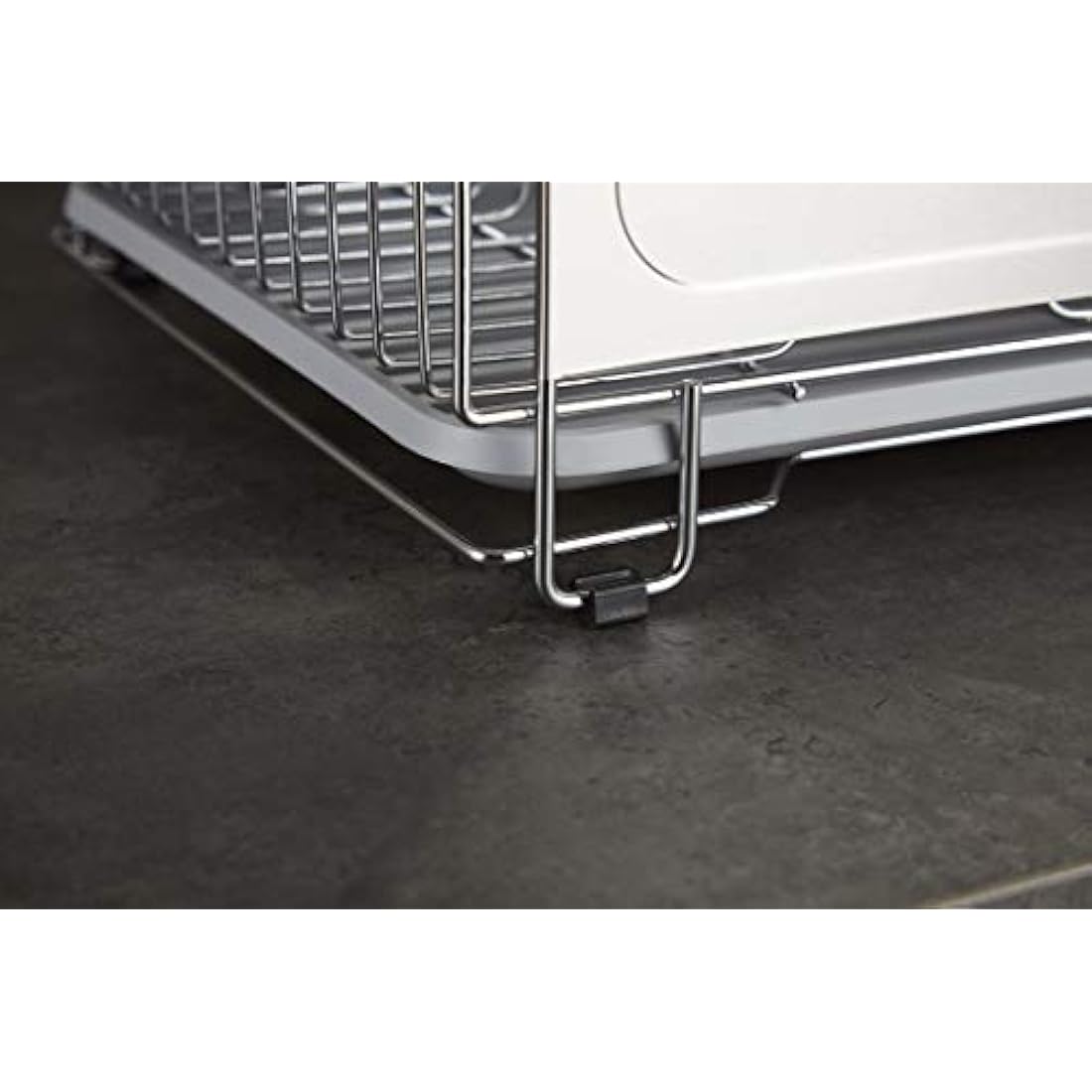 Swan Chrome Dish Rack – Rust Resistant Drainer with Drip Tray