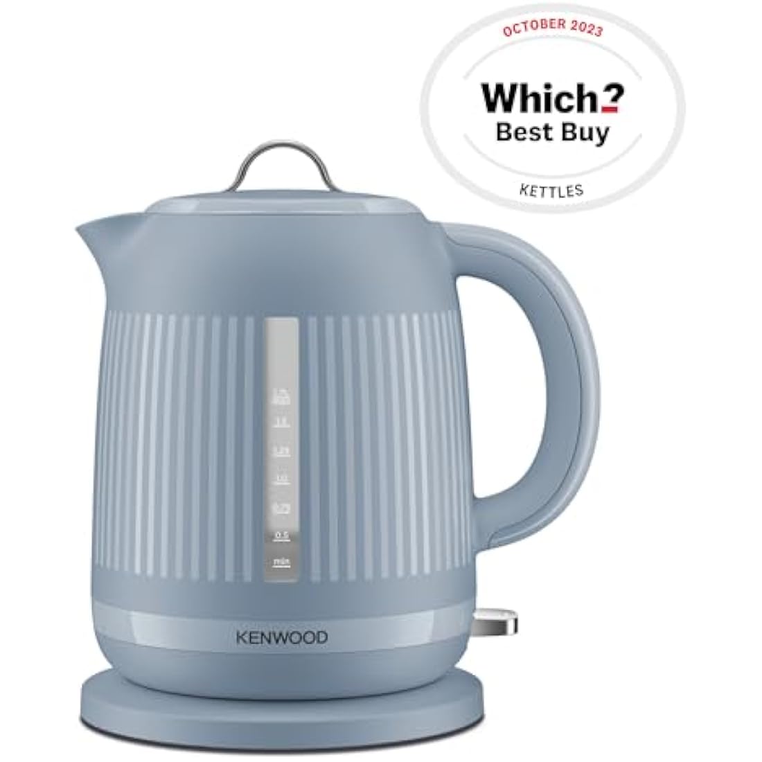 Kenwood Dawn Electric Kettle | 1.7L Fast Boil 3000W | Stone Blue