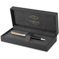 Parker Sonnet Ballpoint Pen – Black Gloss with Gold Trim, Medium Point