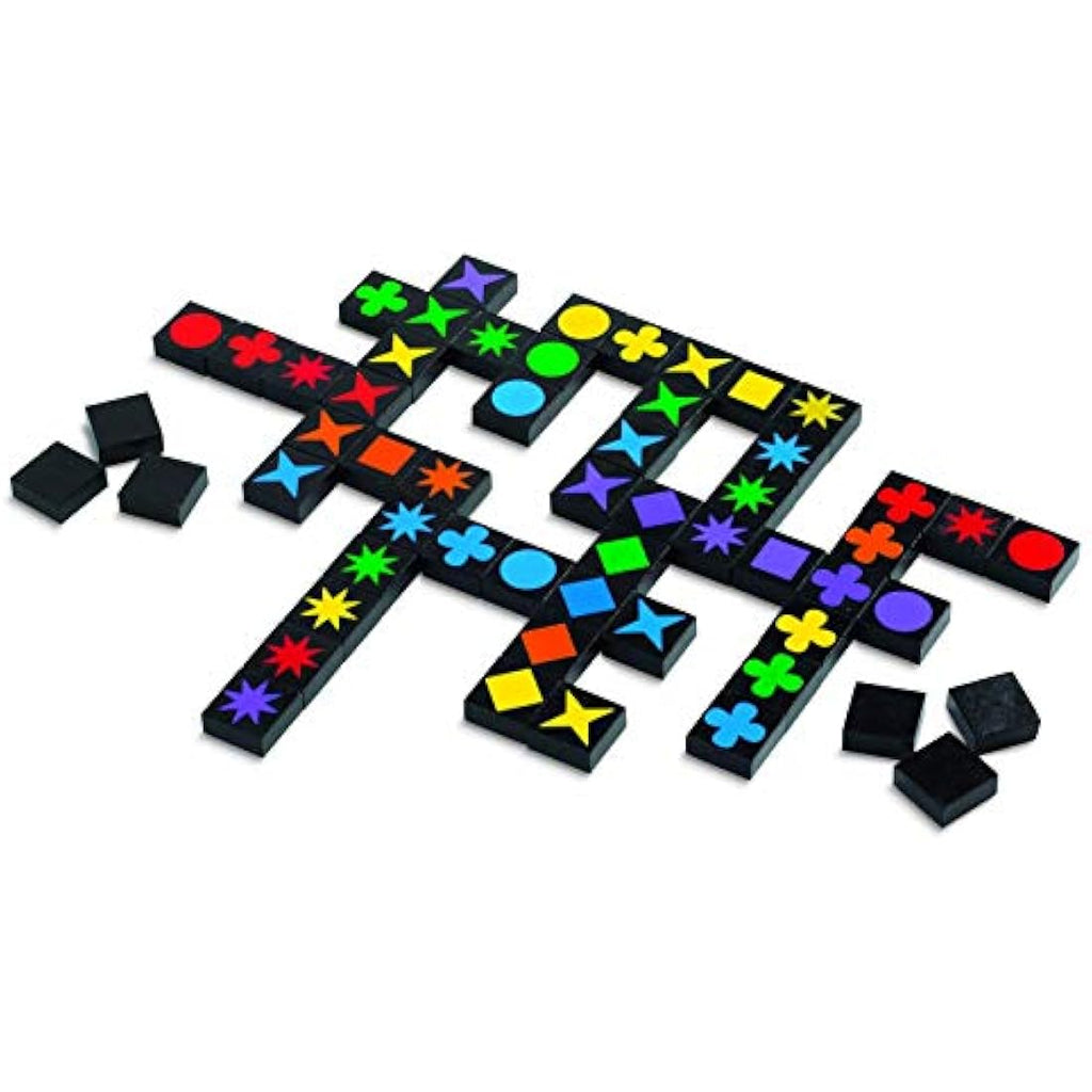 Mindware Qwirkle Travel Board Game – Abstract Strategy Game for Ages 6+