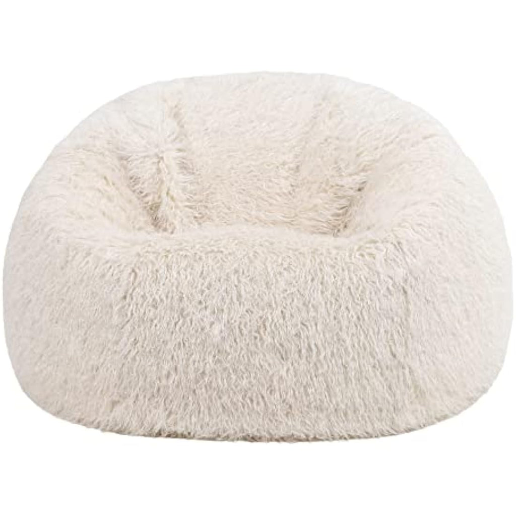 icon Kingston Mongolian Faux Fur Bean Bag Chair – Large Adult Size