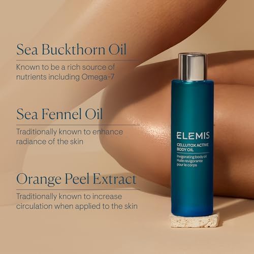 ELEMIS Body Oils 100ml – Hydrating Frangipani & Camellia Massage Oil
