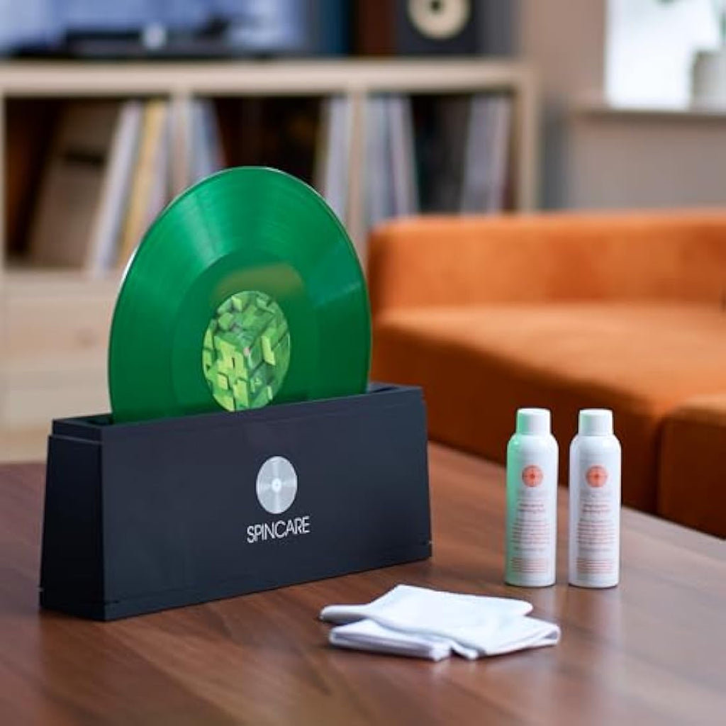 SPINCARE Vinyl Record Cleaner Kit | Complete Washer System for 500 LPs