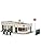Walthers Cornerstone HO Scale Winner's Circle Petrol Gas Station Kit
