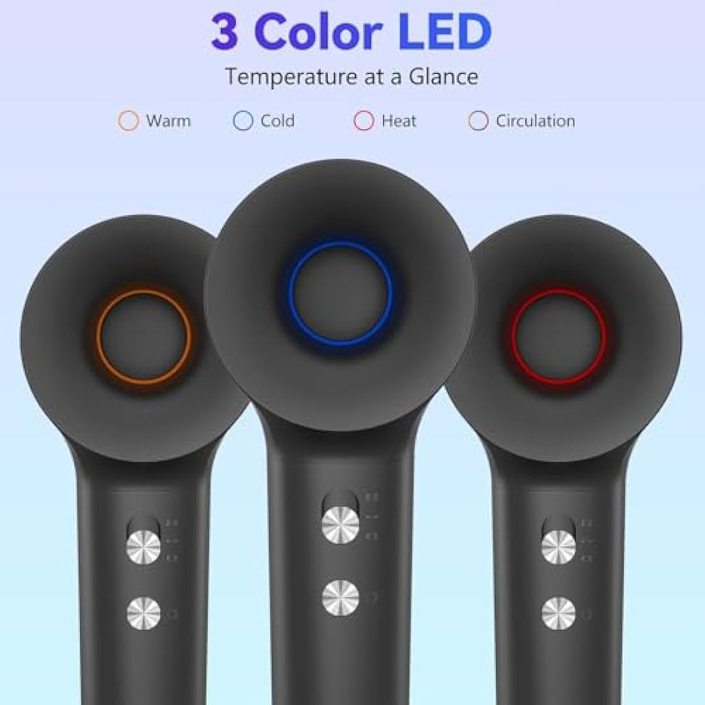 TQQ High-Speed Ionic Hair Dryer | 110,000 RPM Brushless Motor with Diffuser