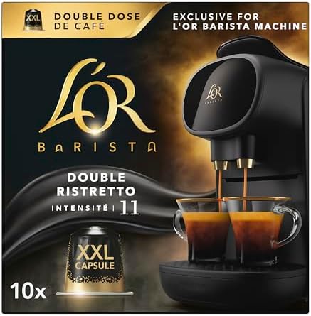 L'OR Barista Double Ristretto XXL Coffee Capsules - Intensity 11 (50 Pods)