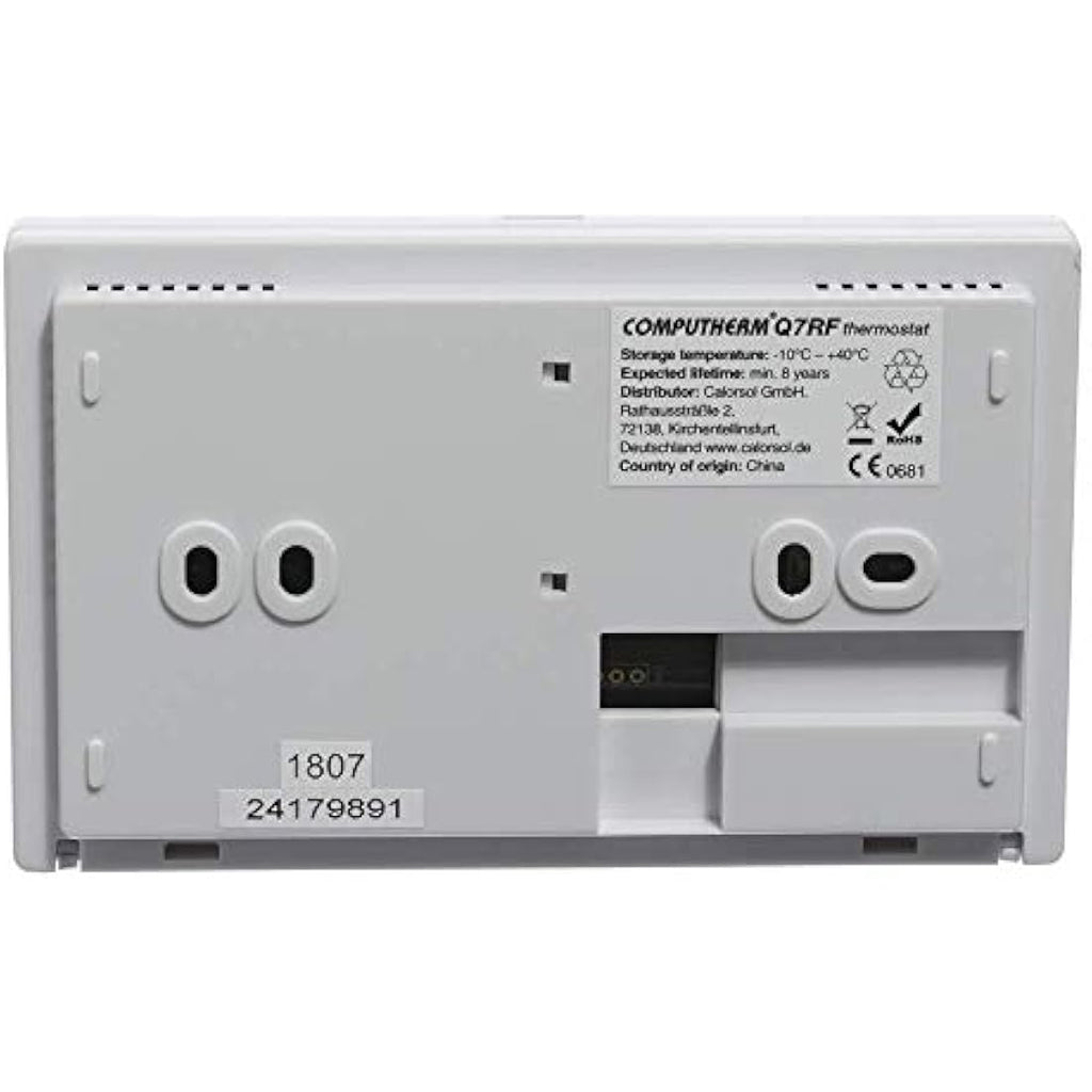 Computherm Q7RF Wireless Programmable Room Thermostat | Digital Controller