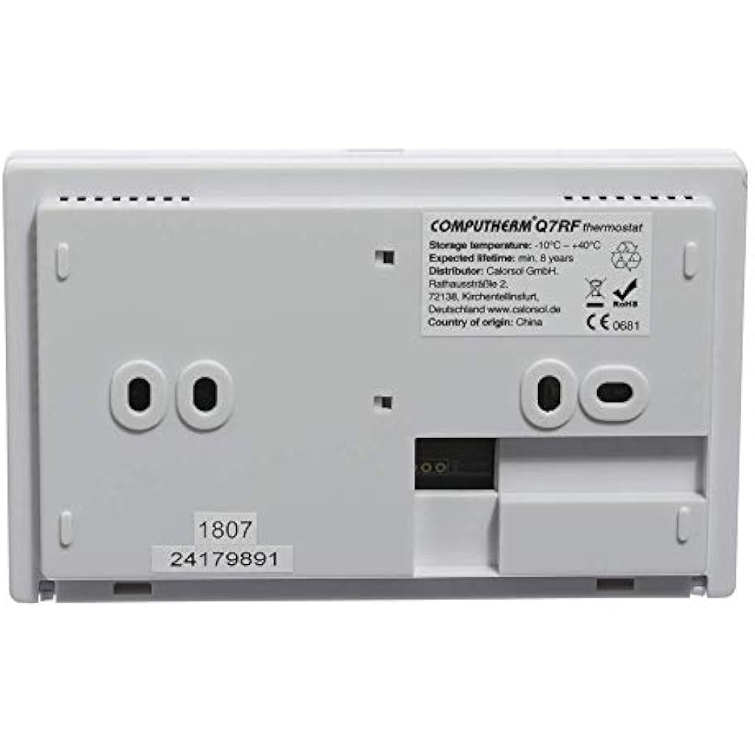 Computherm Q7RF Wireless Programmable Room Thermostat | Digital Controller
