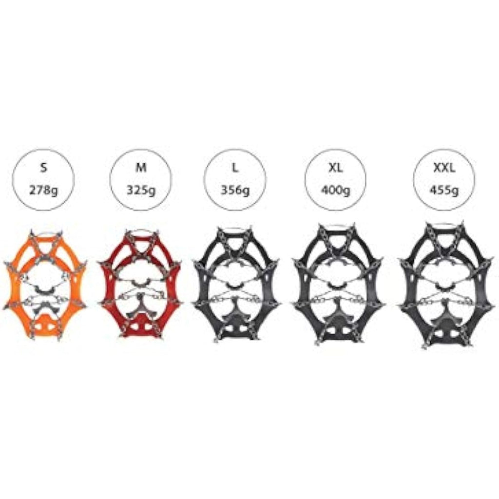 Snowline Chainsen Pro Ice Cleats – Stainless Steel Snow Chains for Boots