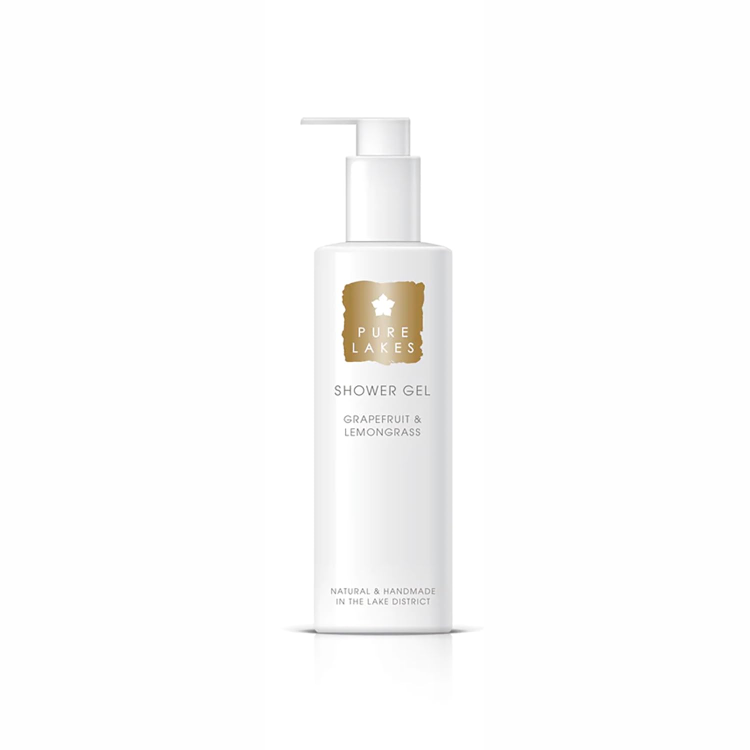 Pure Lakes Grapefruit & Lemongrass Organic Shower Gel with Pump