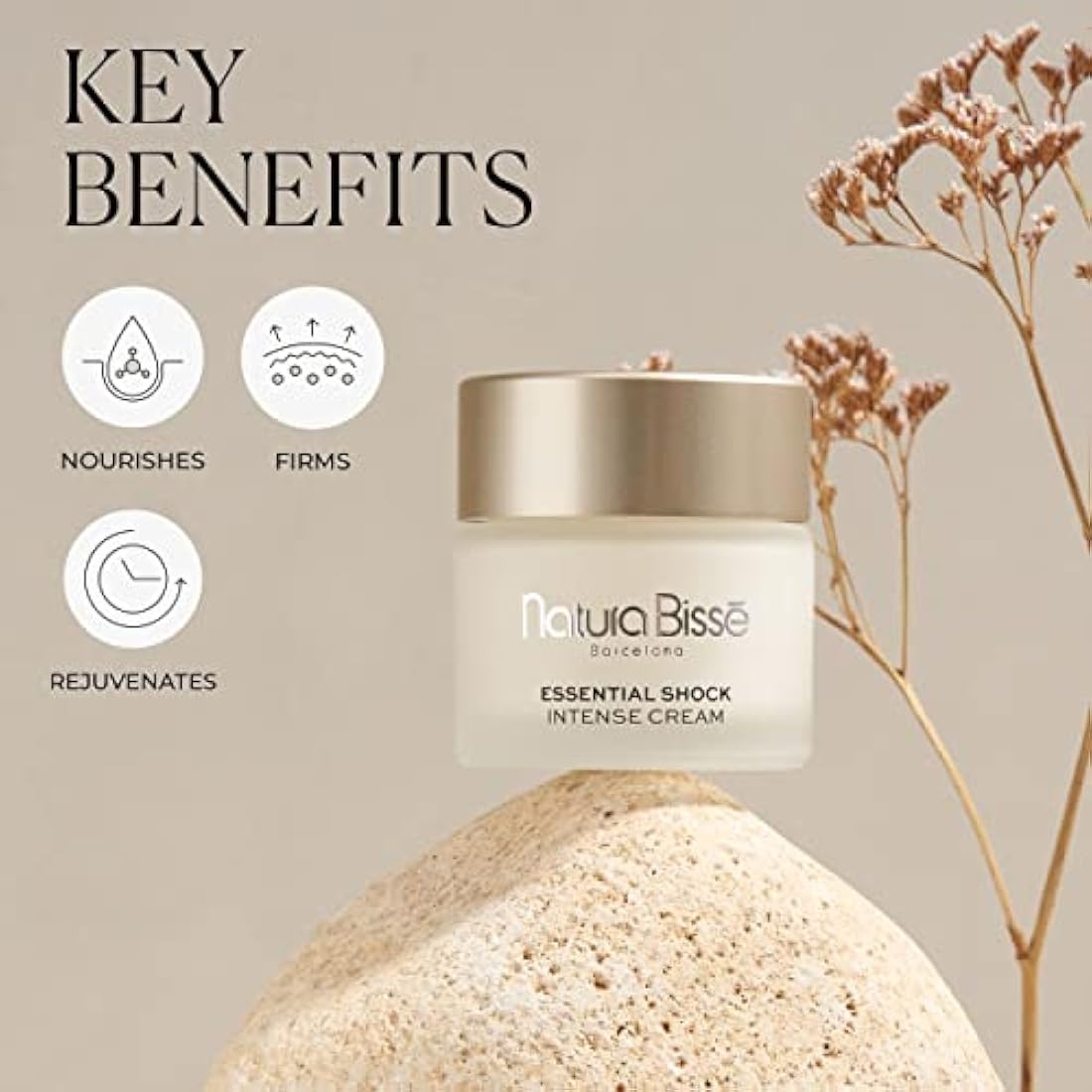Natura Bissé Essential Shock Intense Cream | Firming Collagen Moisturizer