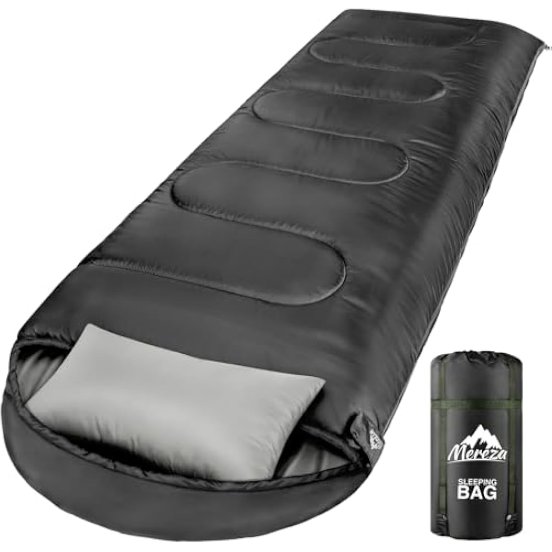 MEREZA XL Sleeping Bag | Big and Tall Cold Weather Camping Gear