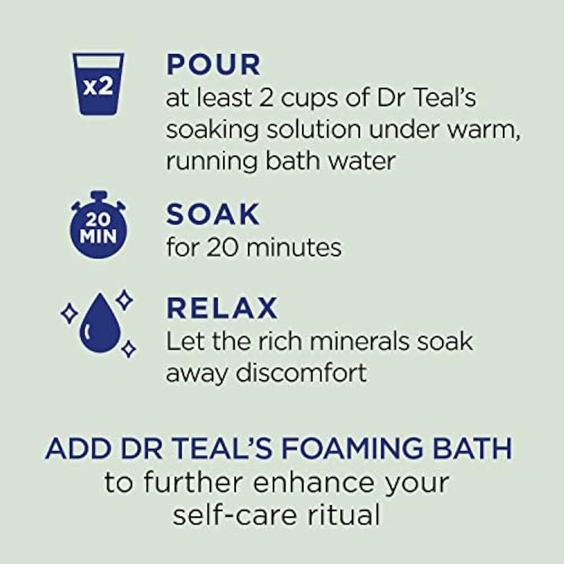 Dr Teal's Epsom Salt Soaking Solution – Eucalyptus & Spearmint, 3lb