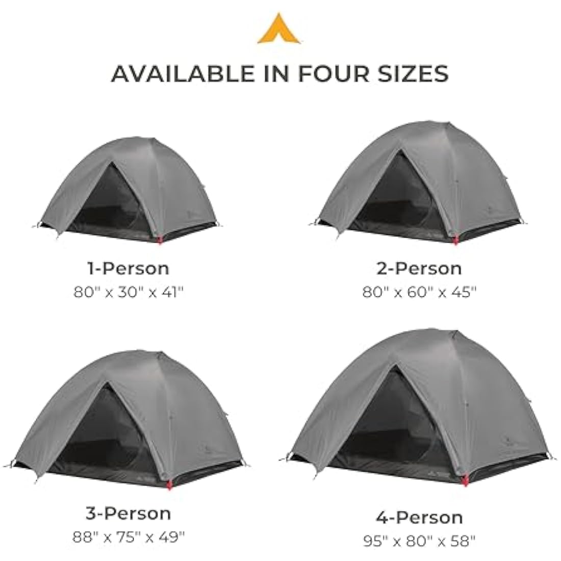 TETON Sports Mountain Ultra Backpacking Dome Tent | Waterproof & Mesh