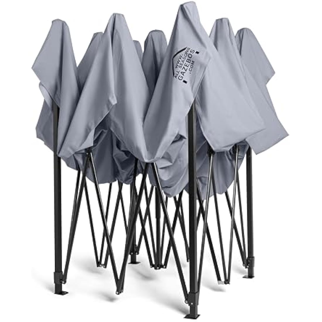 All Seasons Gazebos 3x3m Heavy Duty Waterproof Pop Up Gazebo - Grey