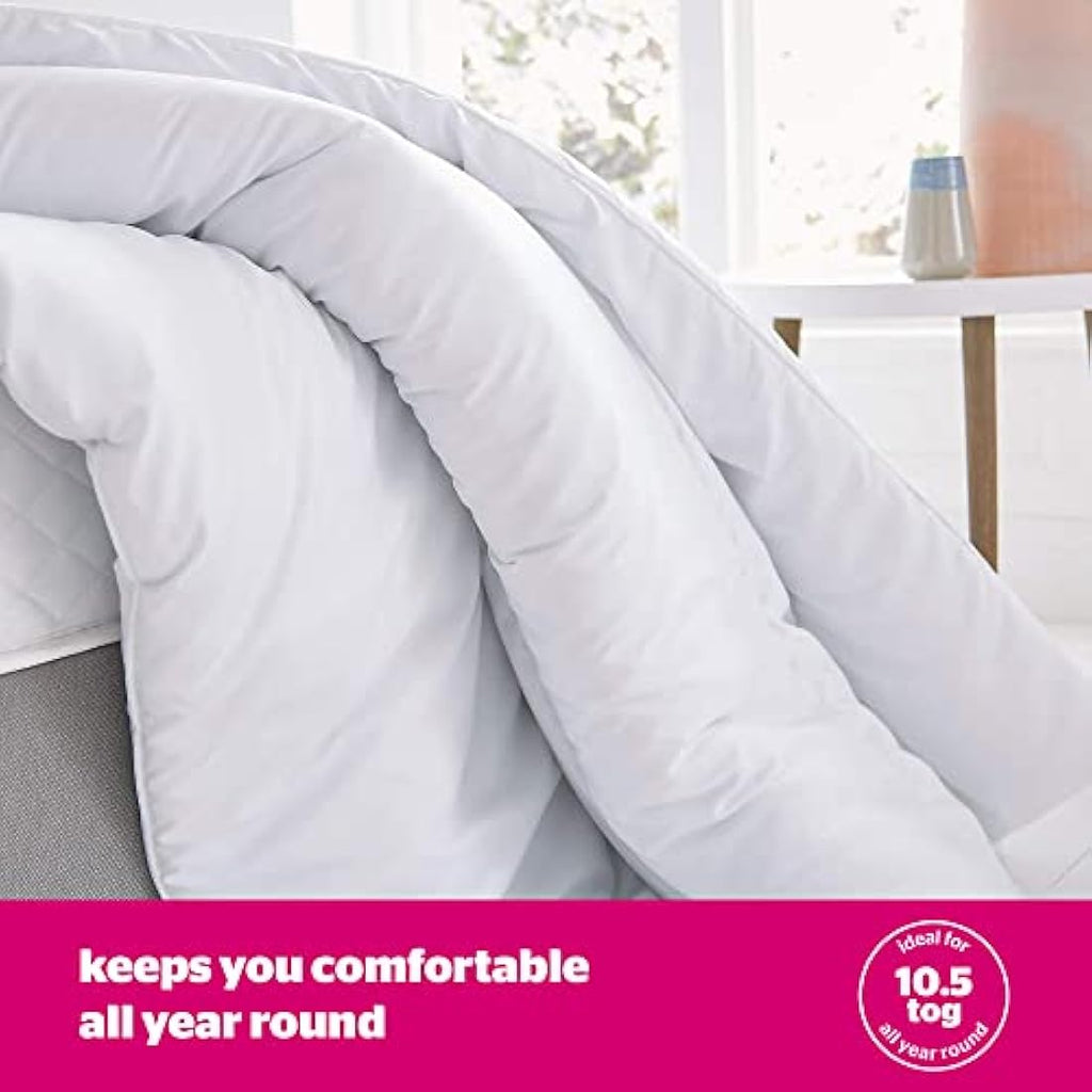 Silentnight Ultrabounce 10.5 Tog Single Duvet – Hypoallergenic White