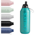 Chilly's Series 2 Flip Water Bottle – Insulated Stainless Steel, 1L