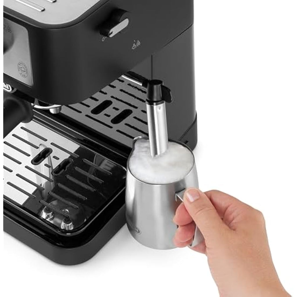De'Longhi Stilosa EC260.BK Espresso Machine | 15-Bar Pump & Steam Arm