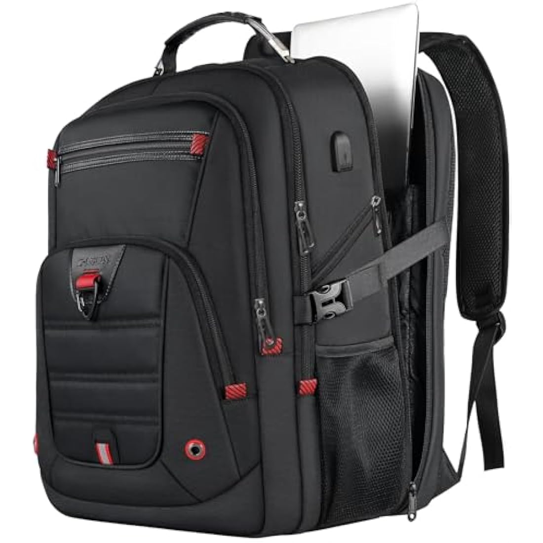 Z-MGKISS 17.3 Inch Travel Laptop Backpack | 52L Extra Large TSA Bag - Black