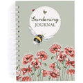 Wrendale Designs Poppies Gardening Journal – Spiral Bound Garden Planner