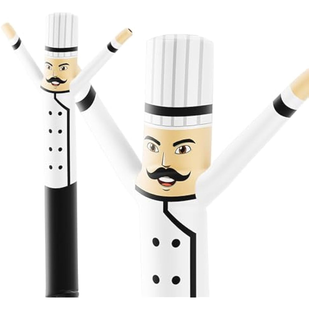 LookOurWay 10ft Chef Air Dancers Inflatable Tube Man Attachment