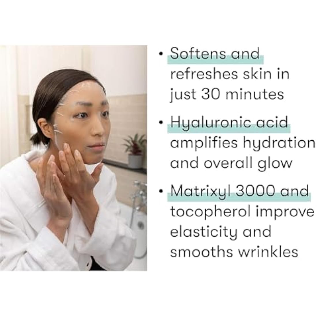 Dermaroller Collagen Facemask | Hydrating Anti-Aging Treatment - 10 Pack