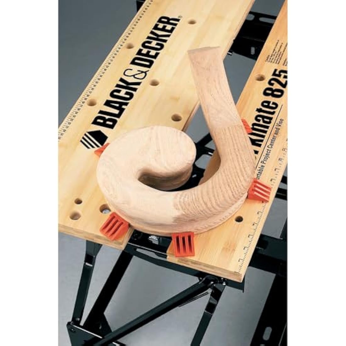 BLACK+DECKER Workmate 825 Dual-Height Folding Workbench & Vise – 250kg