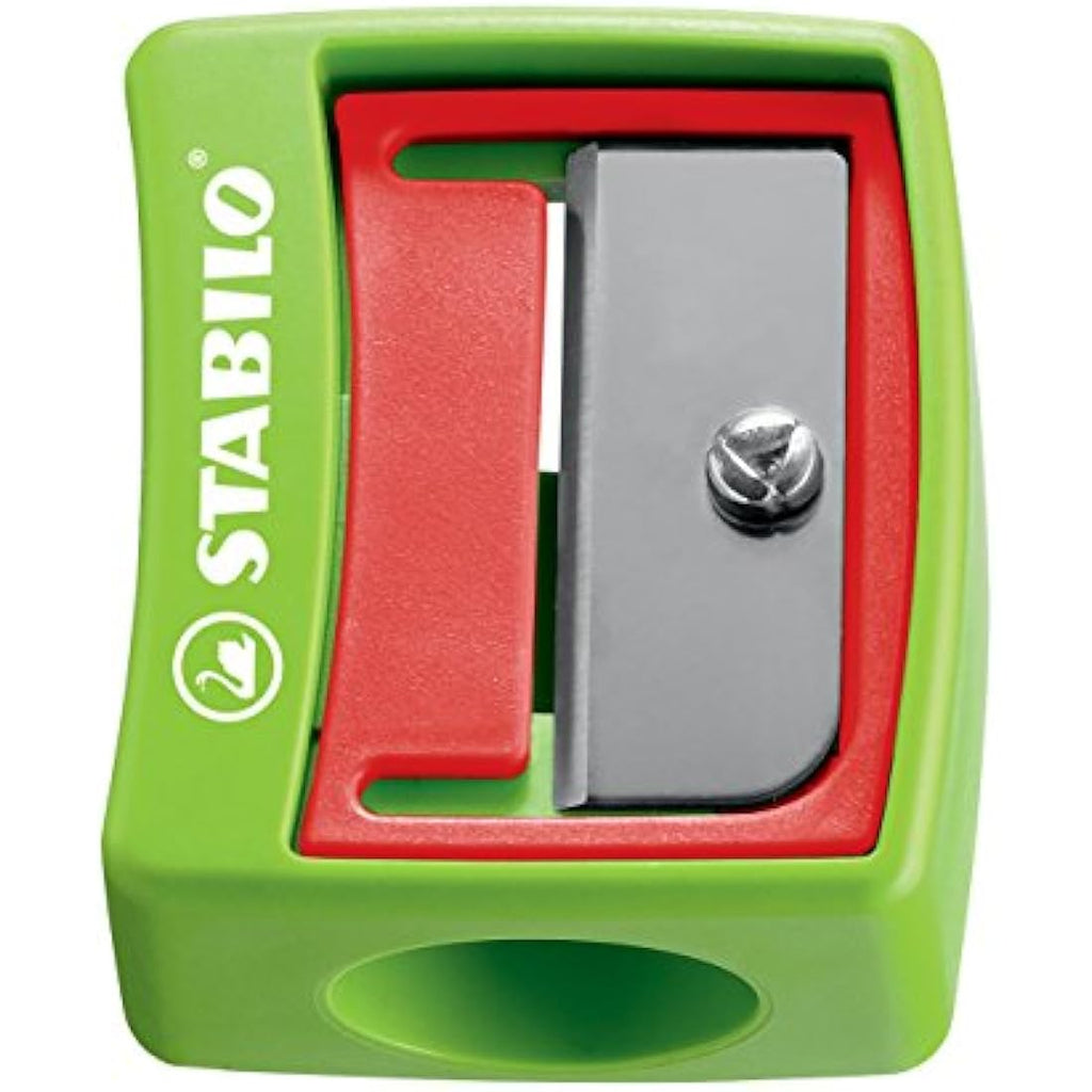 STABILO Woody 3-in-1 Multi-Surface Pencils - Pack of 18 with Sharpener