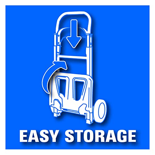 Einhell BT-HT 90 Folding Sack Truck – 90kg Aluminium Hand Trolley