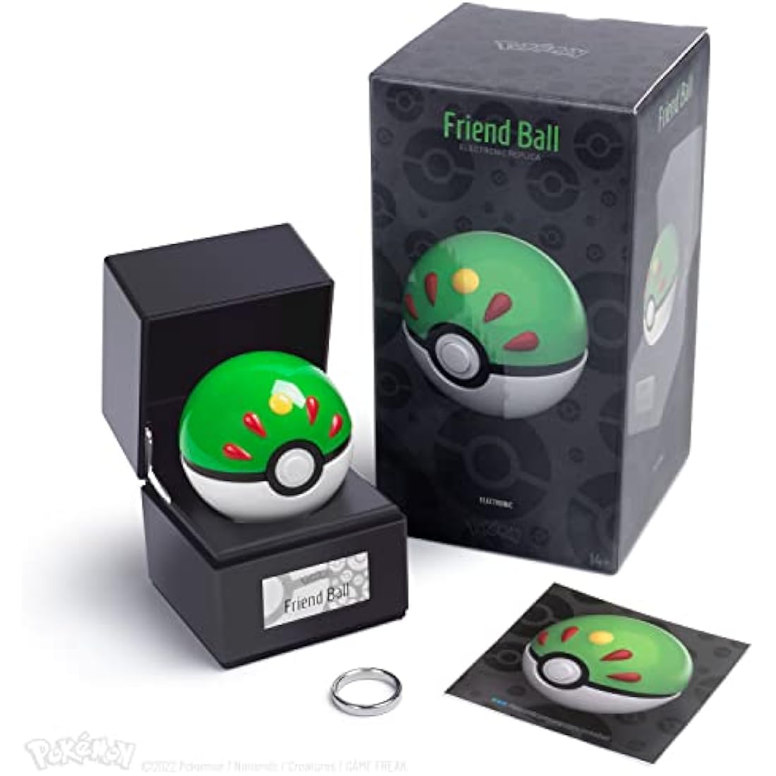 The Wand Company Pokémon Poké Ball Replica – Die-Cast Electronic Collectible