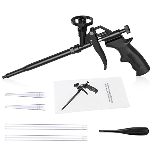 Preciva Professional Expanding Foam Gun – Heavy Duty Spray Applicator