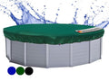 Quick Star Round Winter Pool Cover 180g/m² - Green Tarpaulin for 500cm Pool