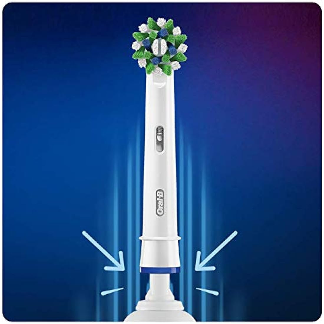Oral-B CrossAction Replacement Toothbrush Heads with CleanMaximiser - 5 Pack