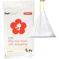 Petface Large Cat Litter Tray Liners – Heavy Duty Drawstring Bags, 8 Pack