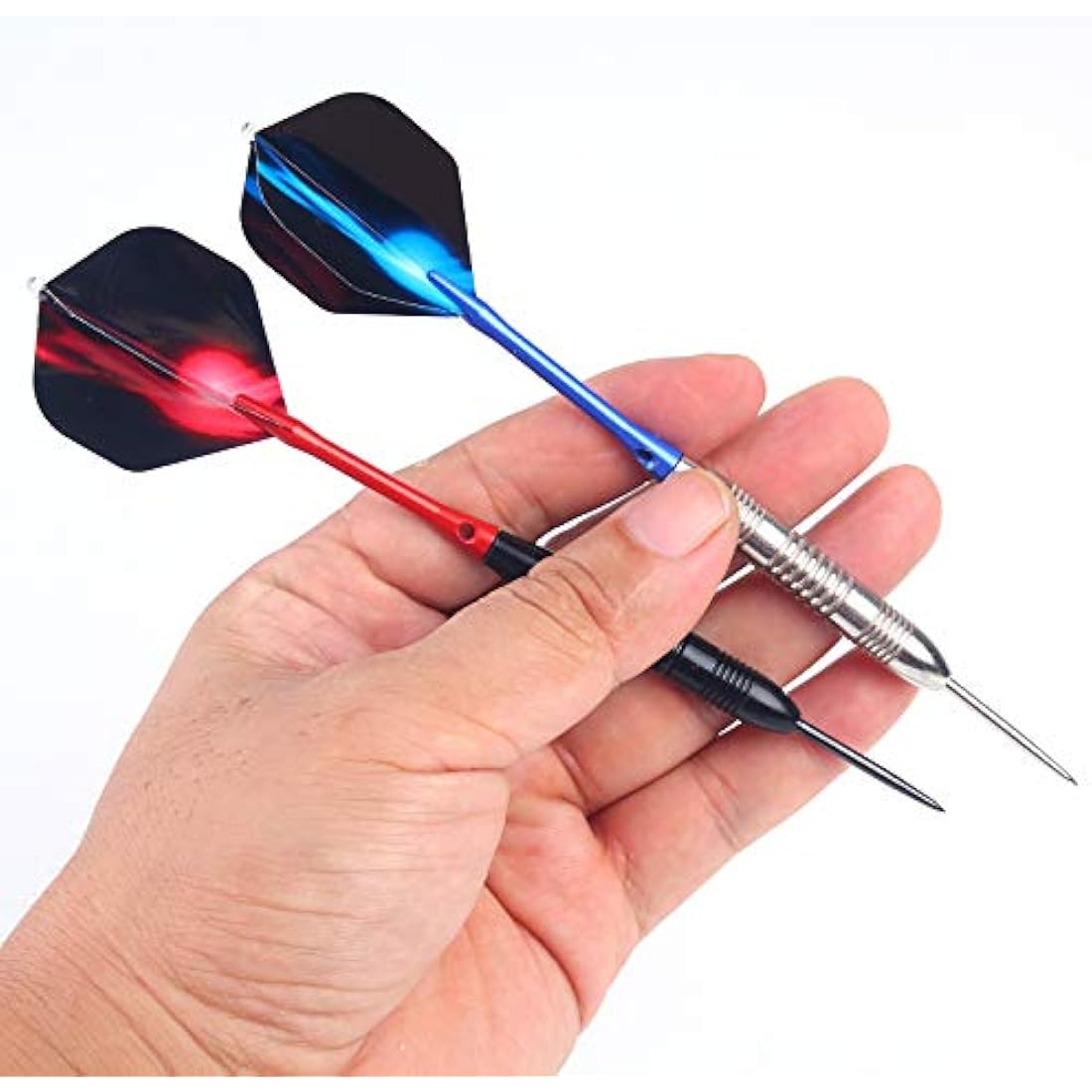 Centaur 12 Pack Steel Tip Darts - 22g Professional Metal Dart Set
