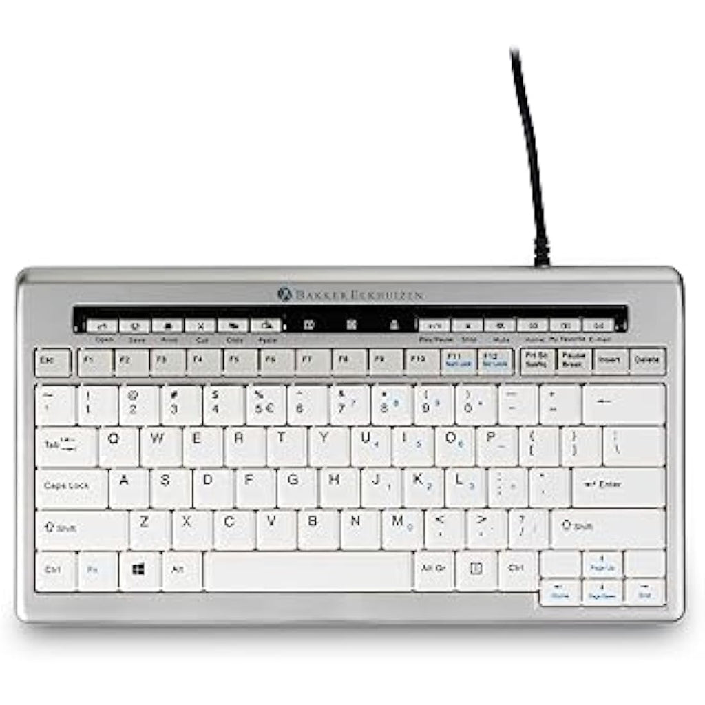Bakker & Elkhuizen S-Board 840 Compact Ergonomic Keyboard – US Layout
