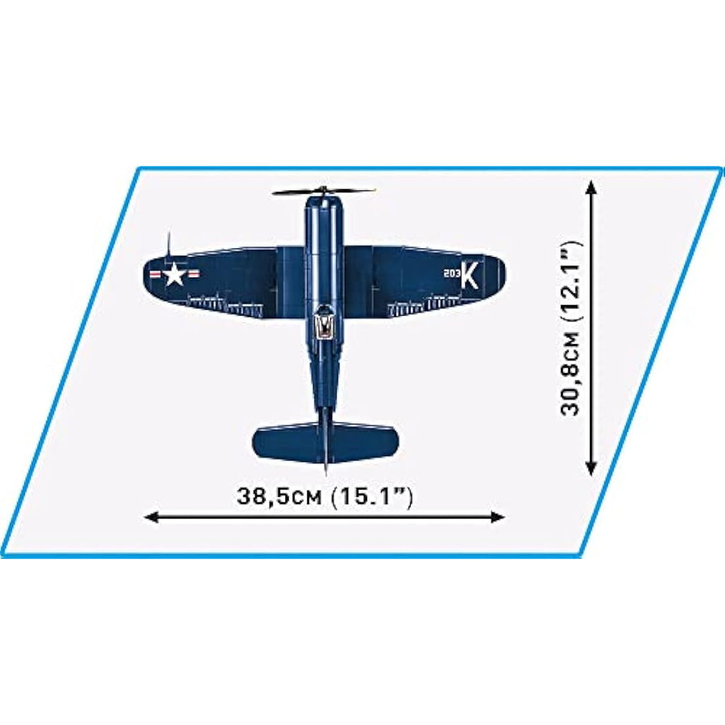 F4U-4 Corsair Building Blocks Aviation Model Kit – Jolof Store (520 Pcs)