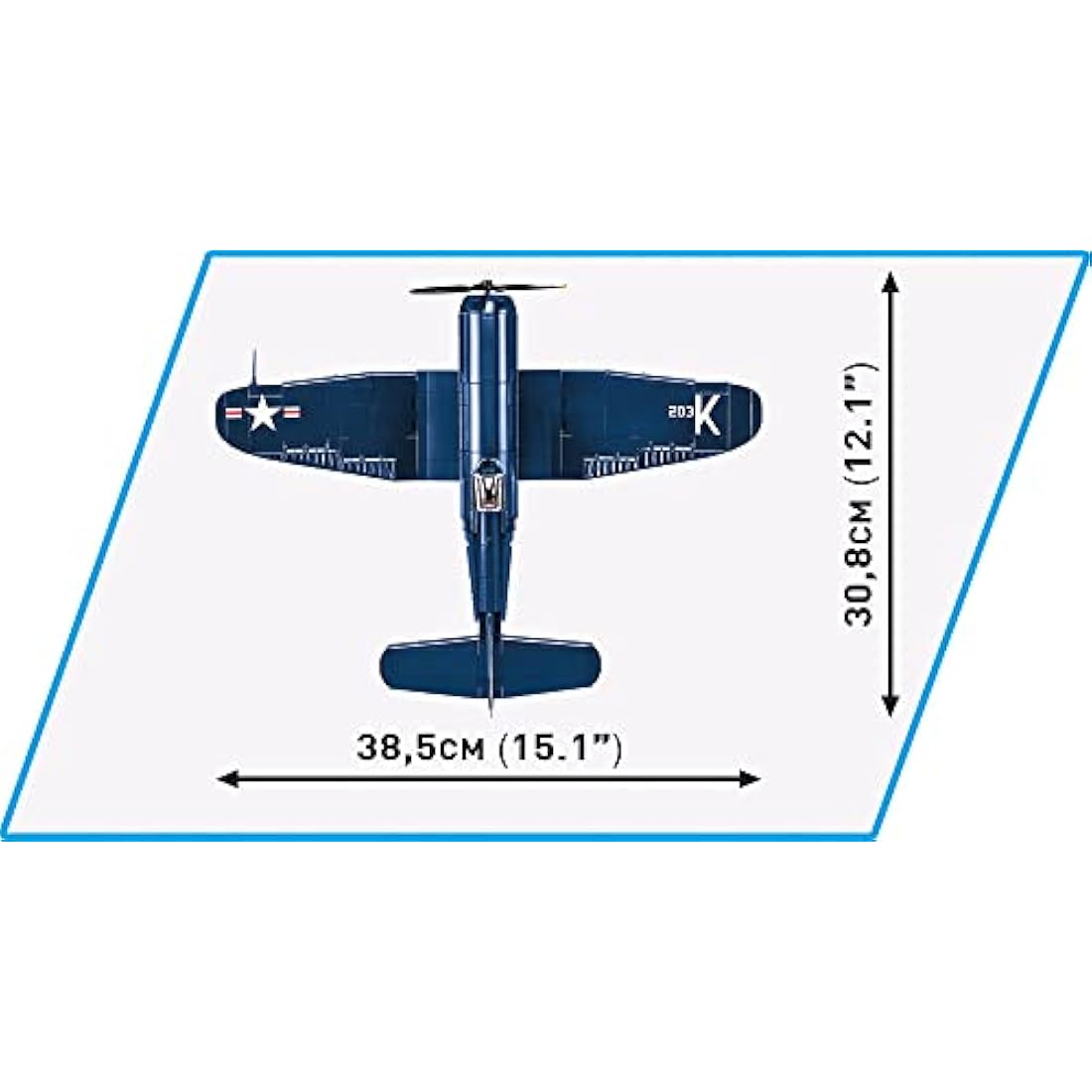 F4U-4 Corsair Building Blocks Aviation Model Kit – Jolof Store (520 Pcs)