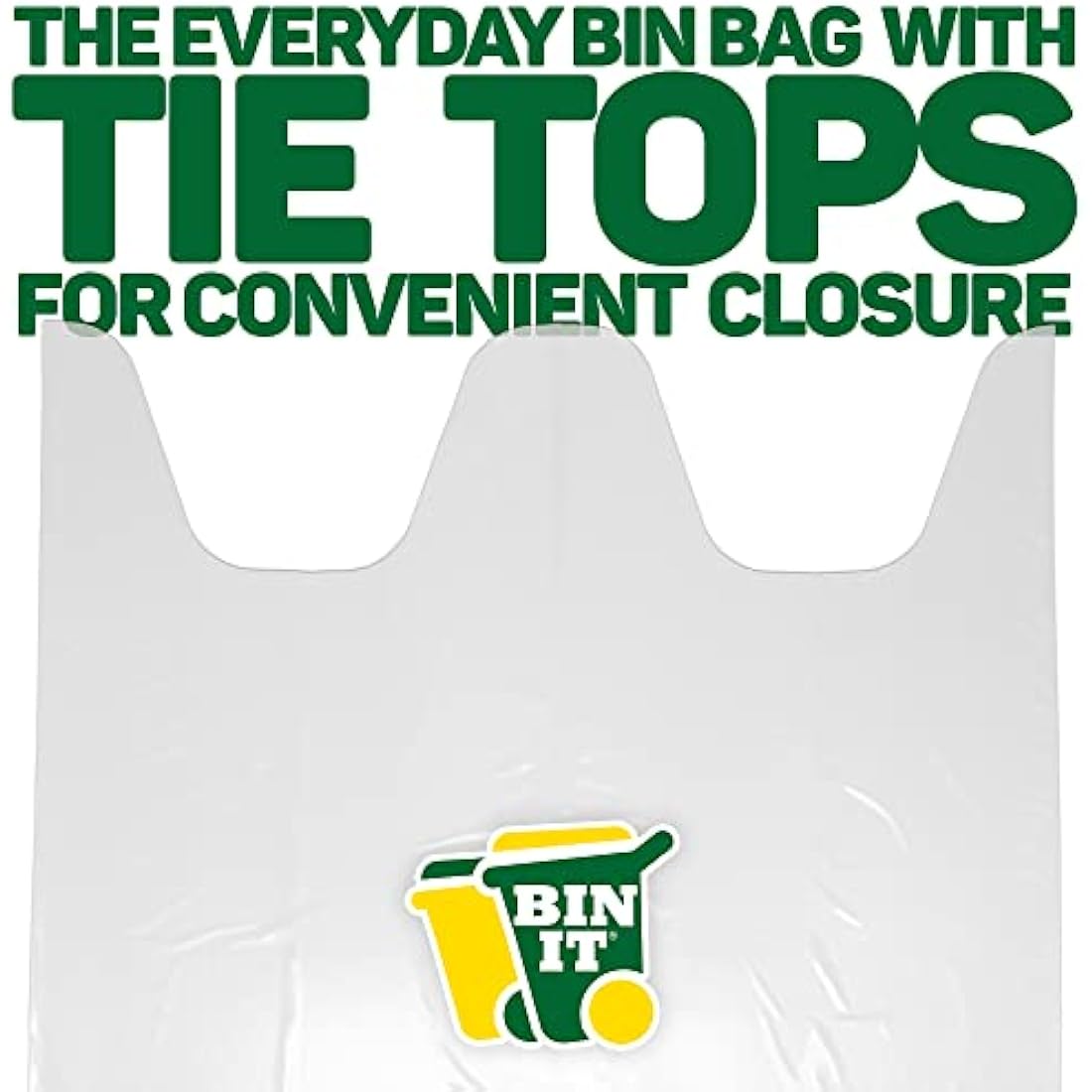 Jolof Store 70L Clear Recycling Sacks – Strong Recycled Bin Liners