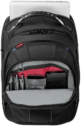 WENGER Carbon Laptop Rucksack 17 Zoll – Business Organizer Schwarz