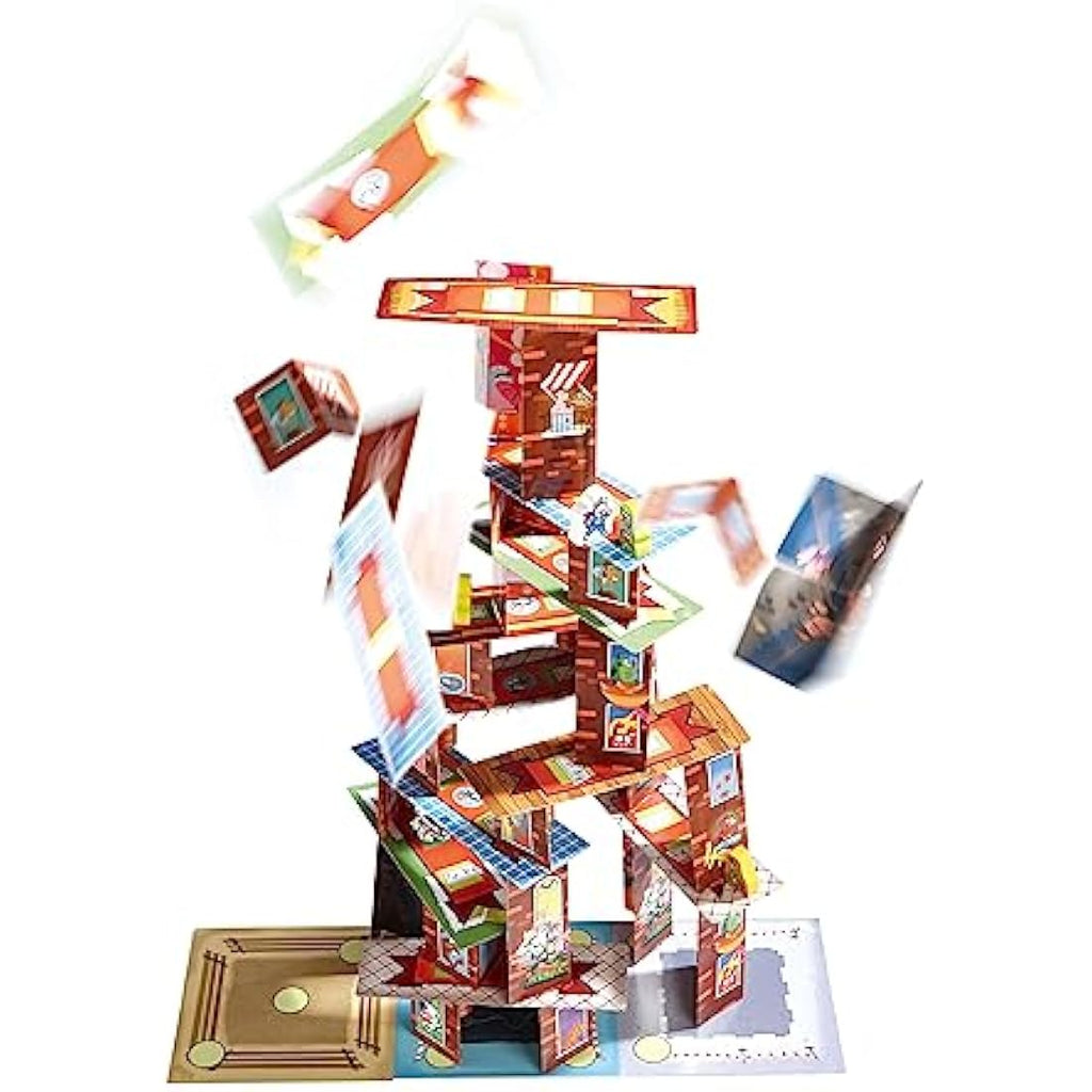 Unicorn Glitterluck Cloud Stacking Game – Wooden Educational Toy
