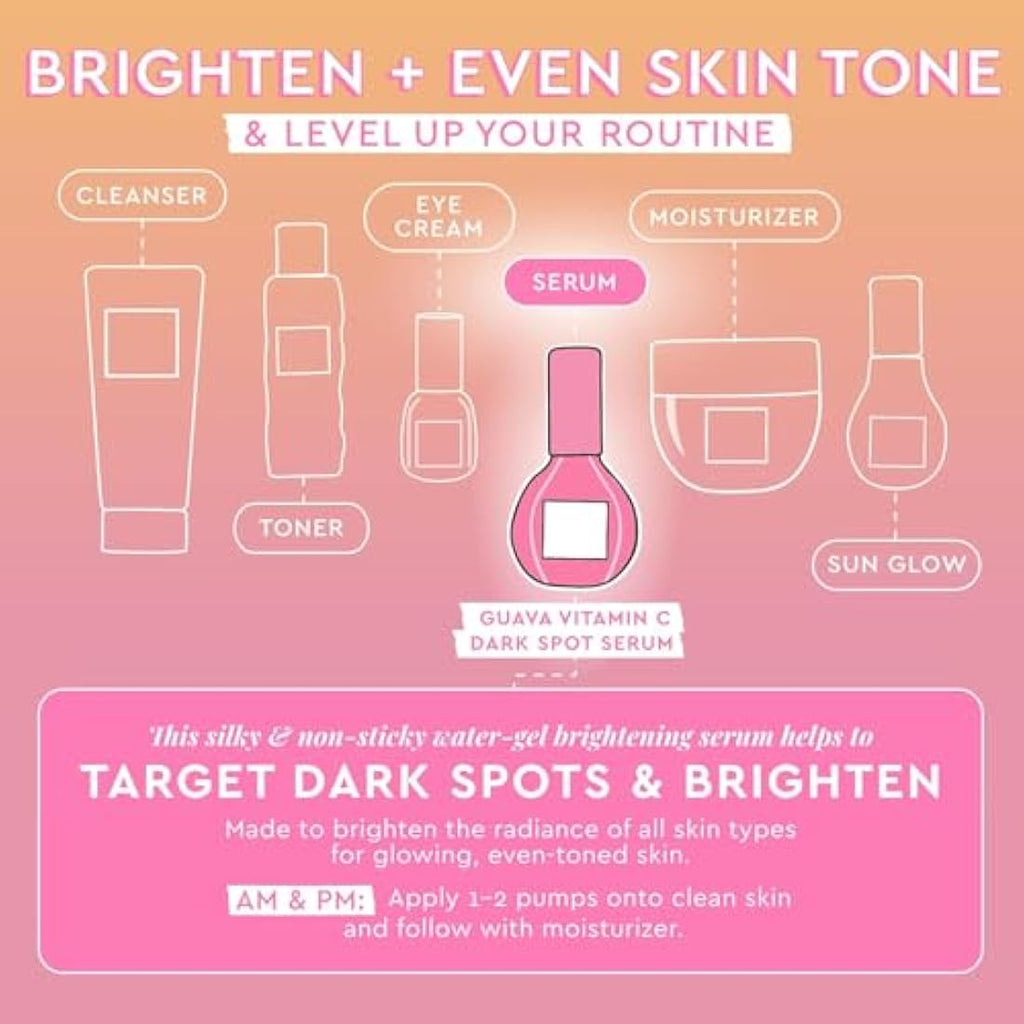 Glow Recipe Guava Vitamin C Serum - Brightening Dark Spot Treatment (30ml)