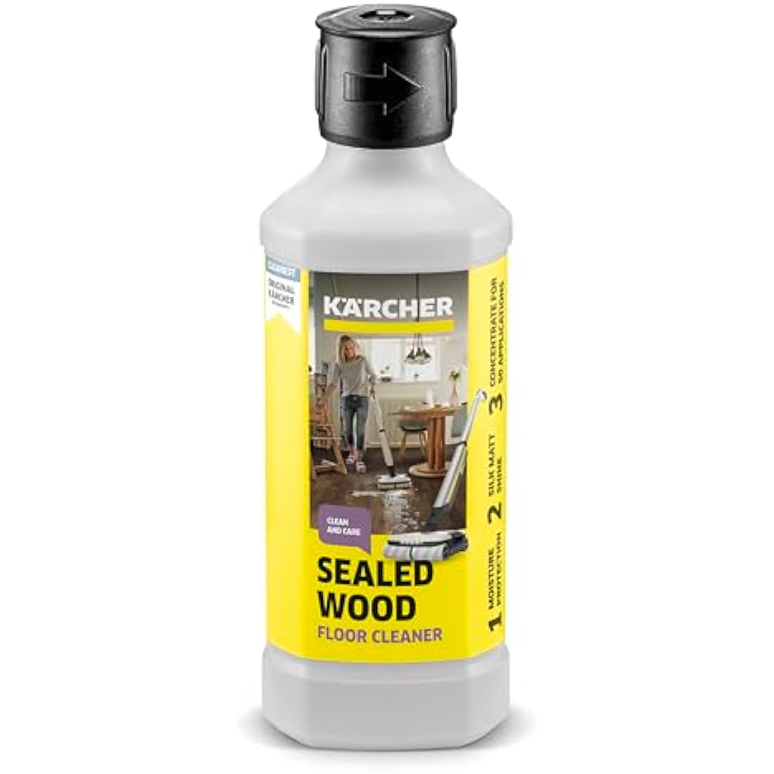 Kärcher RM 534 Sealed Wood Floor Cleaner – 500ml Moisture Protection