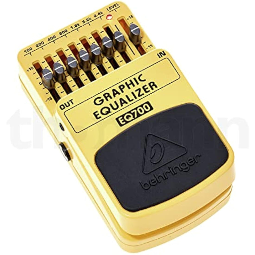 Behringer EQ700 Graphic Equalizer – 7-Band Guitar Effects Pedal