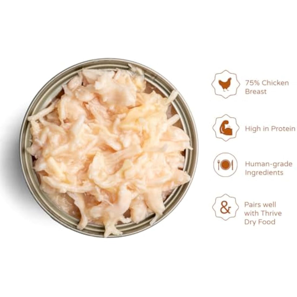Thrive Chicken Breast Grain-Free Natural Cat Food - 12 Pack Case